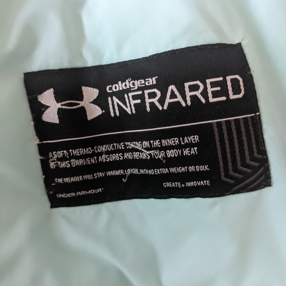 EUC Under Armour ColdGear Infrared Powerline Insulated Women's Jacket- Blue- Sm - Picture 6 of 9